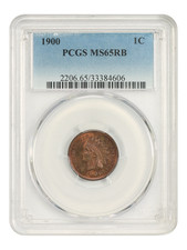 1900 1C PCGS MS65RB - Indian Cent picture