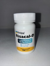 Sealed Rising Health Riasacal-D Vitamin D Calcium Supplement, 100 Tabs  picture