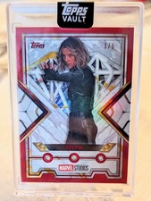 2026 Topps Marvel Vault Sylvie Marvel Diamonds RED /5 Encased MD-68 Loki  picture