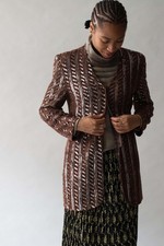 Giorgio Armani Brown Sequin and Beaded Jacket picture
