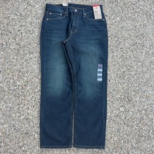 Levi’s 541 Athletic Taper Dark Wash Stretch Jeans 33x30 New With Tags picture