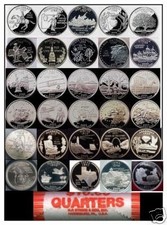 1999-2008 P&D SET COMPLETE 100 COINS BU STATE QUARTERS picture