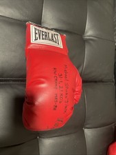 Michael Spinks Jinx Signed Boxing Glove Inscribed 31-1 HW Champ Autographed picture