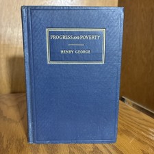 Progress and Poverty - Henry George - 50th Anniversary - 1951 HC picture