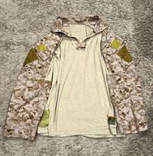 RARE Special Operations Modified MARSOC USMC Crye Desert MARPAT FROG MR Shirt picture