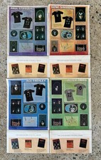 Vintage Original Lot Of 4 Kiss Solo Record Merch Inserts Casablanca Aucoin 1978 picture