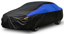 Funda para Coche Sedán Impermeable Todo Clima Universal Protección Exterior picture