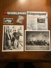 Linkin Park Vintage Autographed LP Underground 2.0 Capsule Chester Bennington picture