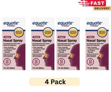 (4 pack) Equate Original 12 Hour Nasal Spray, Max Strength, 1 Fluid Ounce picture
