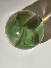 Vintage Vitro Agate 5 Vein Hybrid Catseye Marble NM Stunning .58 picture