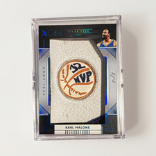 2025-26 Panini Noir Karl Malone Utah Jazz Sneak Peek #SPK-KMA Patch 1/1 picture