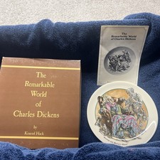 VTG Full Collection The Remarkable World Of Charles Dickens Plates Konrad Hack picture