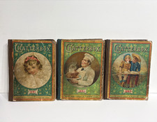 Antique Chatterbox Books 1891 1892 1893 Set 3 Victorian Childrens Estes Lauriat picture