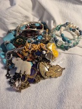 1lb Mixed Lot Of Vintage And Artisan Pieces picture