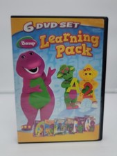 Barney Learning Pack DVD 2010 6 Disk Set 4 Hours Content Counting Numbers picture