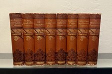 Thackeray’s Works by William Makepeace Thackeray 1880 / 8 Volumes / Antique picture