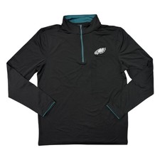 Antigua Apparel Men's NFL Moisture Wicking Lightweight Quarter-Zip Pullover picture