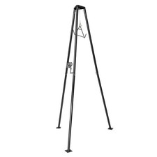 Uimoso Tripod Game Hoist 500 lbs with Gambrel and Manual Winch Lift picture
