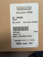 Hobart Gas Valve Part Number 00-944649 New OEM picture