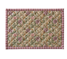 Better Homes & Gardens Edith Vine Floral Cotton Linen Reversible Table Place Mat picture