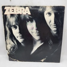 Zebra 1983 Self-Titled Vinyl LP Atlantic 80054-1 picture