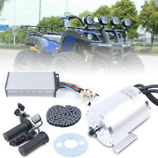 2000W 48V DC Electric Brushless Motor Kit For Electric Scooter E-Bike Go-Cart picture