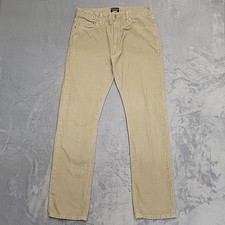 Civilianaire 14 Wale Corduroy Pants Men 31 Tan Japanese Cotton Made In USA picture