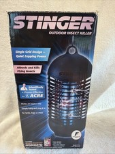 Vintage Stinger Insect Bug Zapper  1/2 Acre Coverage TZ15 W Box picture