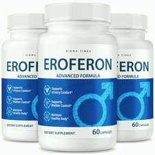 Eroferon Capsulas - Premium Prostate Health Supplement for Men - 3 Pack picture