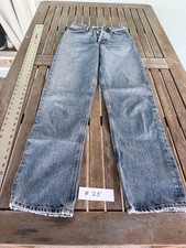 AGOLDE Women’s High Rise Straight Light Wash Blue Button Fly Jeans 24 #25 picture