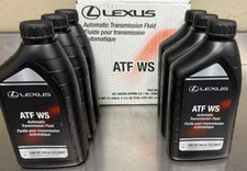 LEXUS/TOYOTA  TRANSMISSION FLUID WORLD STANDARD 6QTS IN A CASE 00289-ATFWS-LX picture