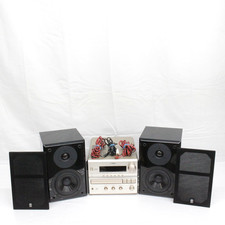 Yamaha CRX-E300 HIFI Stereo System bundle with 2 speakers NO Remote Tested picture