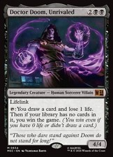 Doctor Doom, Unrivaled Commander: Marvel Super Heroes Foil Playtest Card picture