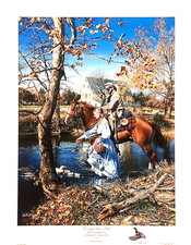 Mint John Paul Strain Signed AP Print 20/50, Titled 
