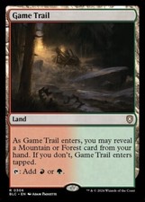 Game Trail 0306 Non Foil Rare Bloomburrow Commander MTG NM picture