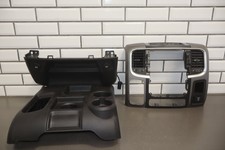 2017 Ram 2500 Power Wagon Radio Bezel with Lower Trim Bench Seat OEM picture