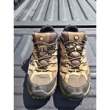 Merrell Moab 2 Hiking Shoes Men’s Size 11 Brown Tan Vibram Trail Outdoor picture
