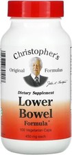 Dr. Christopher's Original Formulas Lower Bowel Formula Capsules, 100 Count picture