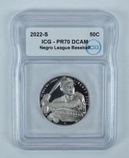 2022-S Negro Leages Baseball Commemorative Half Dollar PR70 DCAM ICG picture