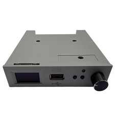 Beige Gotek Floppy Drive Emulator 435 MCU w/ Rotary Encoder OLED FlashFloppy  picture