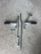 2007-17 HARLEY DAVIDSON DYNA OEM CHROME FORWARD CONTROLS WITH MOUNTING HARDWARE picture