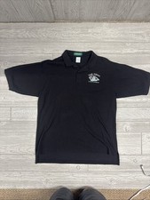 VTG Outer Banks Polo Shirt Men’s XL Black San Diego Calif. Embroidered Cot. USA picture