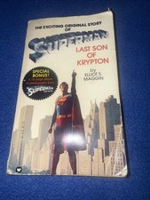 SUPERMAN Last Son of Krypton Elliot Maggin 1978 Warner illustrated paperback 1st picture