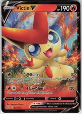 UR-01 Holo Victini V 021/163 Ultra Rare SWSH05: Battle Styles picture