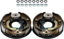 10x2-1/4 Electric Trailer Brake Assembly Pair Left Right 4-Hole 3500-4000 lb picture