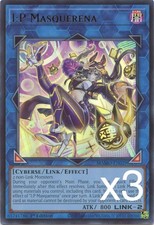 3X Yugioh I:P Masquerena MAMO-EN029 Ultra Rare 1st Edition NM picture
