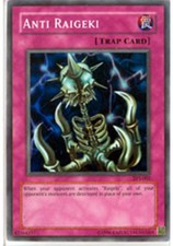 Anti Raigeki - TP3-002 - Super Rare - Unlimited Edition Lightly Played, English picture