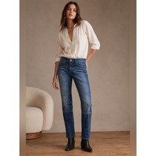Anthropologie  Pilcro And The Letterpress Jeans Womens Size 30 Parallel Blue picture