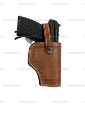 LEATHER HOLSTER FOR KELTEC PR-5.7 OWB WESTERN COWBOY 3 WAY CARRY picture