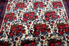 10X7 1940s EXQUISITE FINE ANTIQUE HAND KNOTTED VEGETABLE DYE BAKHTIARII WOOL RUG picture
